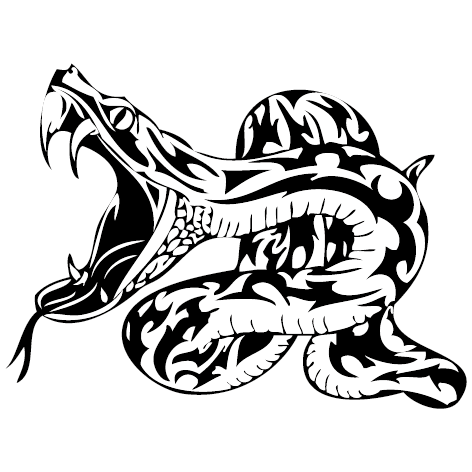 Sticker serpent